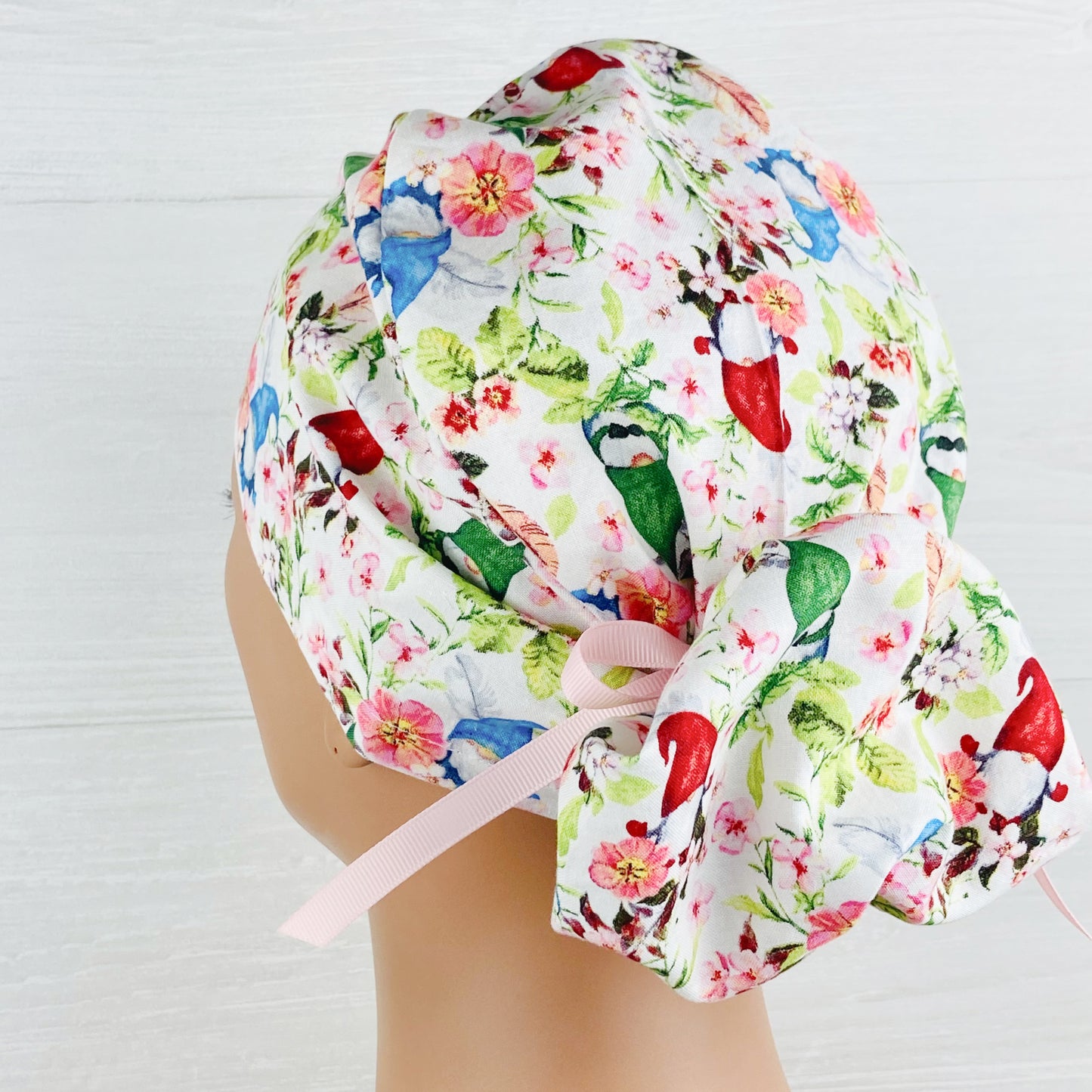 Spring Gnomes Ponytail Hat