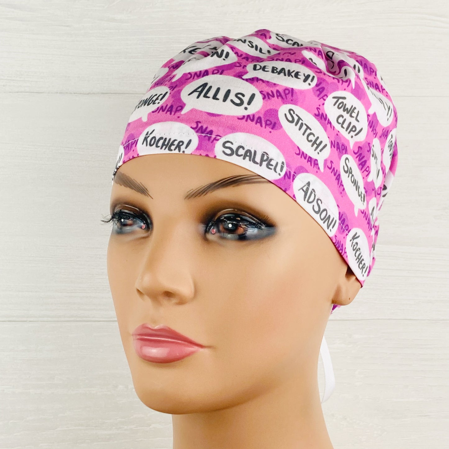 Surgical Instruments Women's Tieback Hat