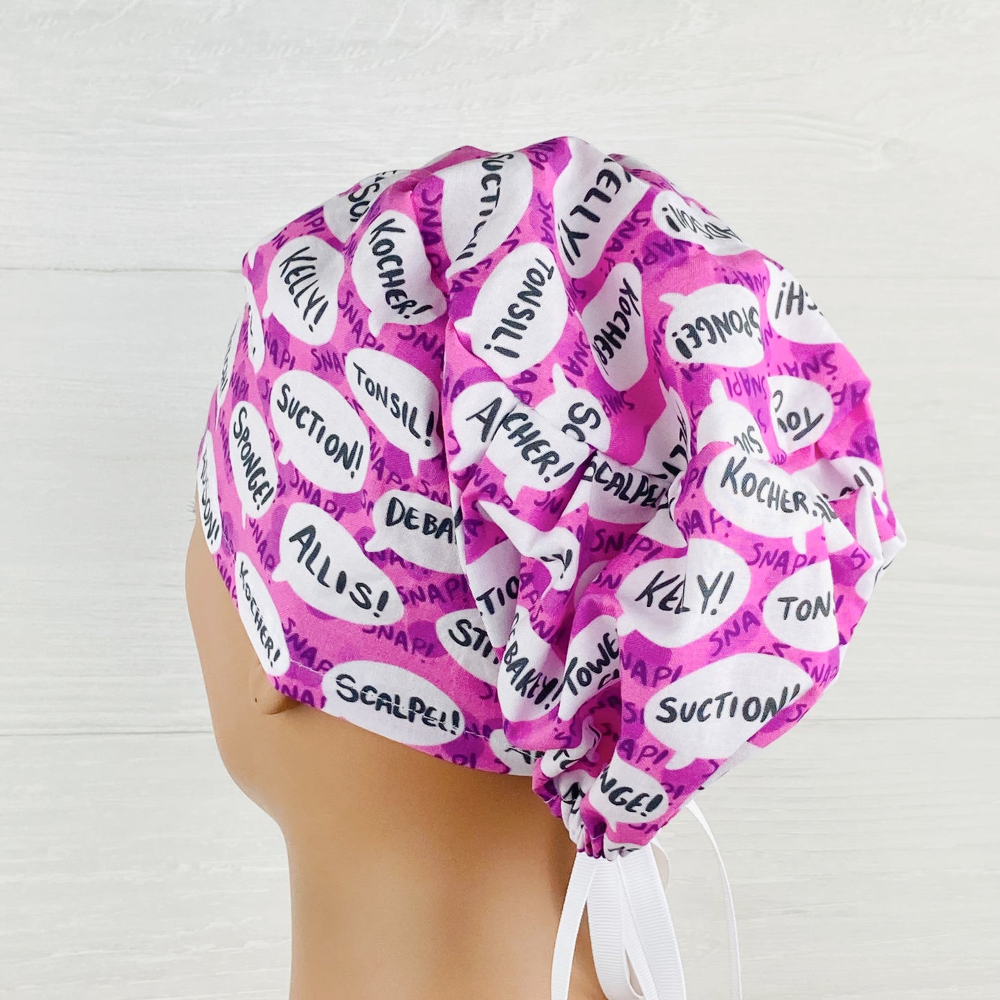 Surgical Instruments Women's Tieback Hat