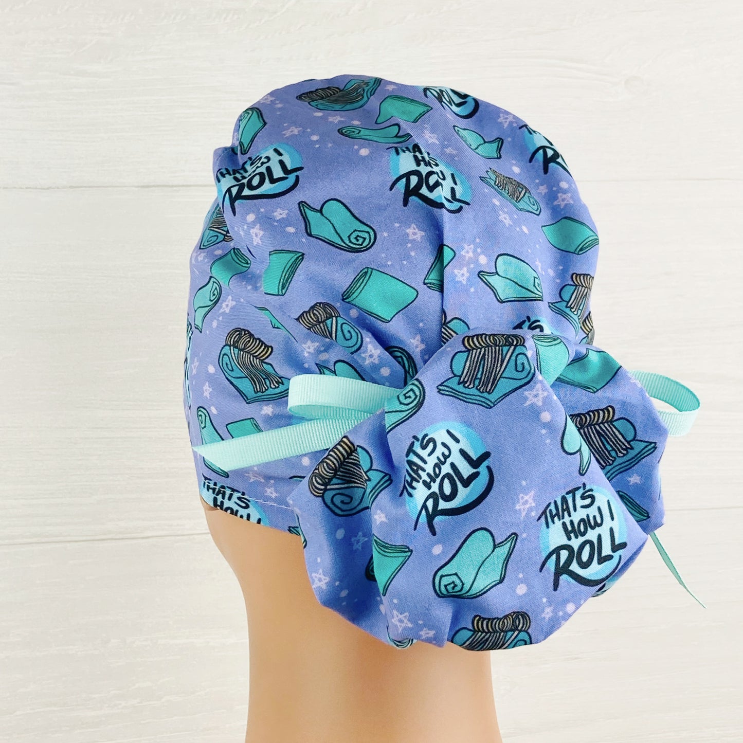 That's How I Roll Ponytail Scrub Hat