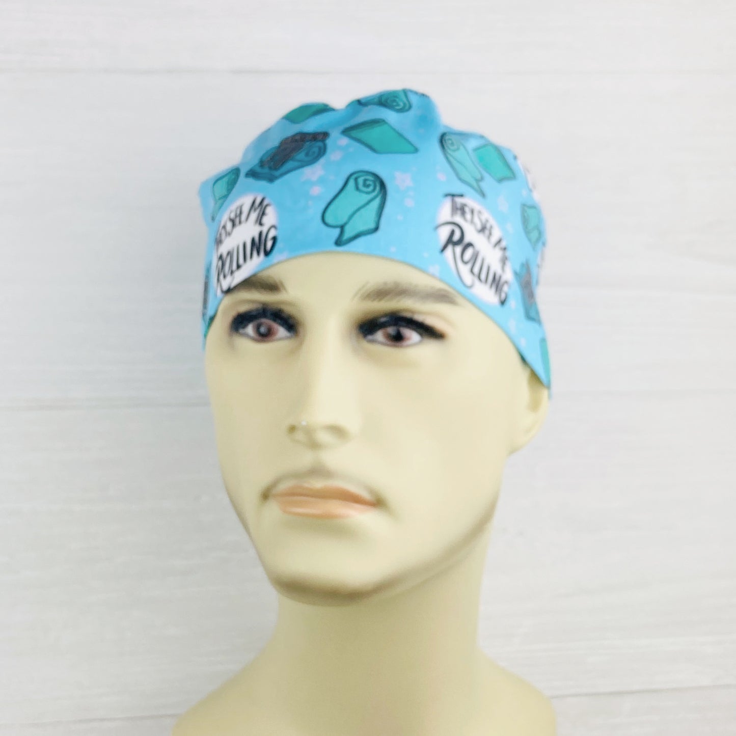 They See Me Rolling Men's Scrub Hat