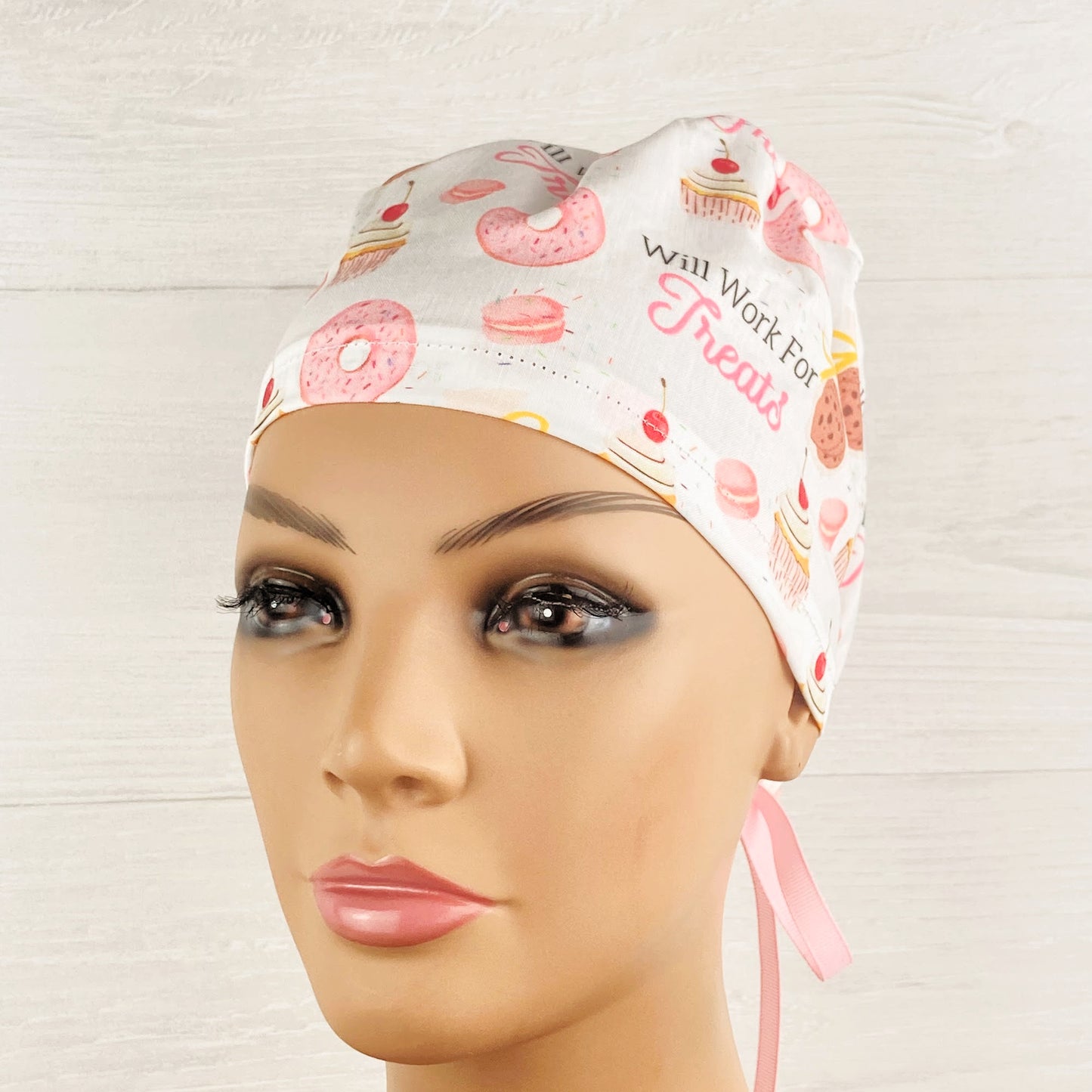 Will Work for Treats Women's Tieback Hat