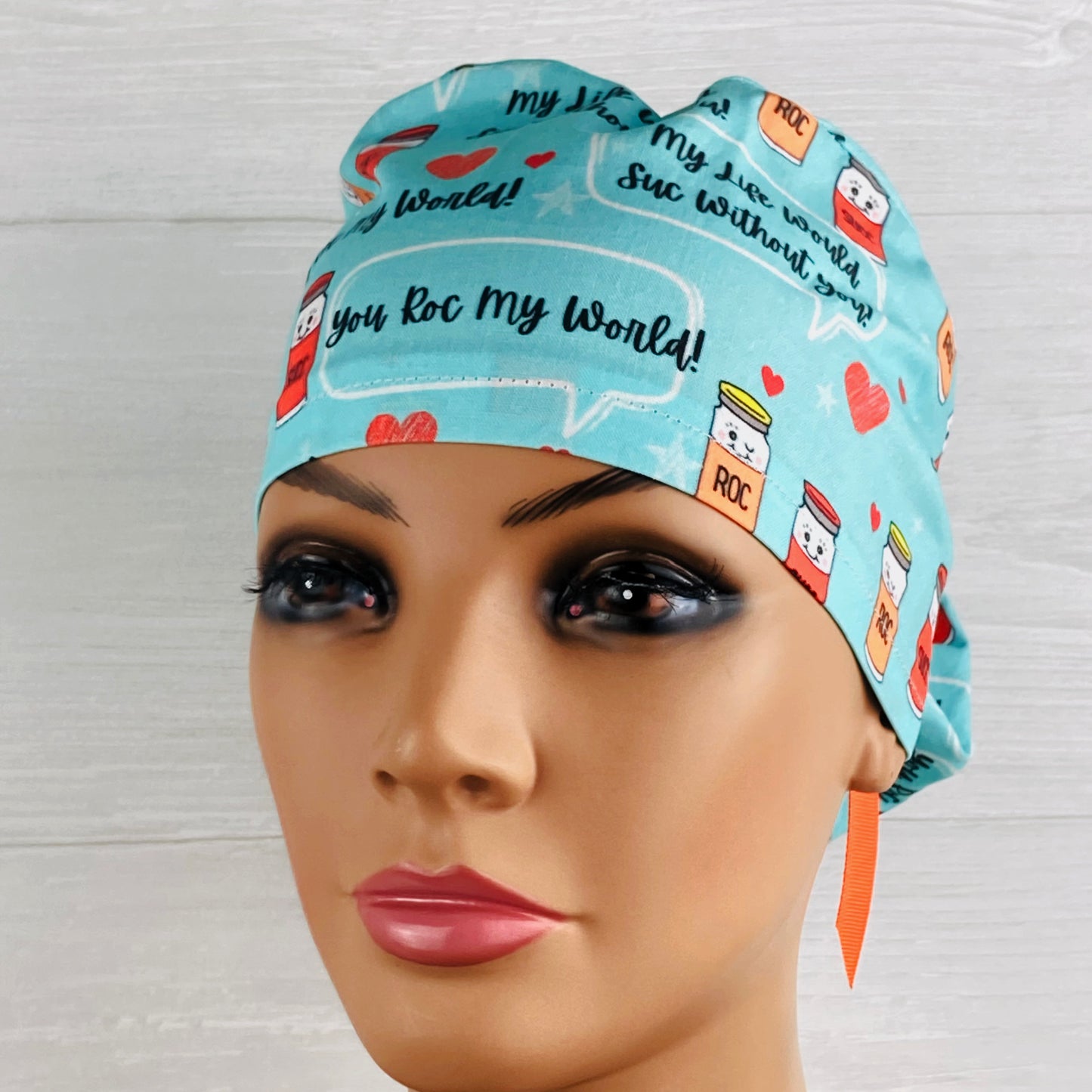You Roc My World Ponytail Scrub Hat
