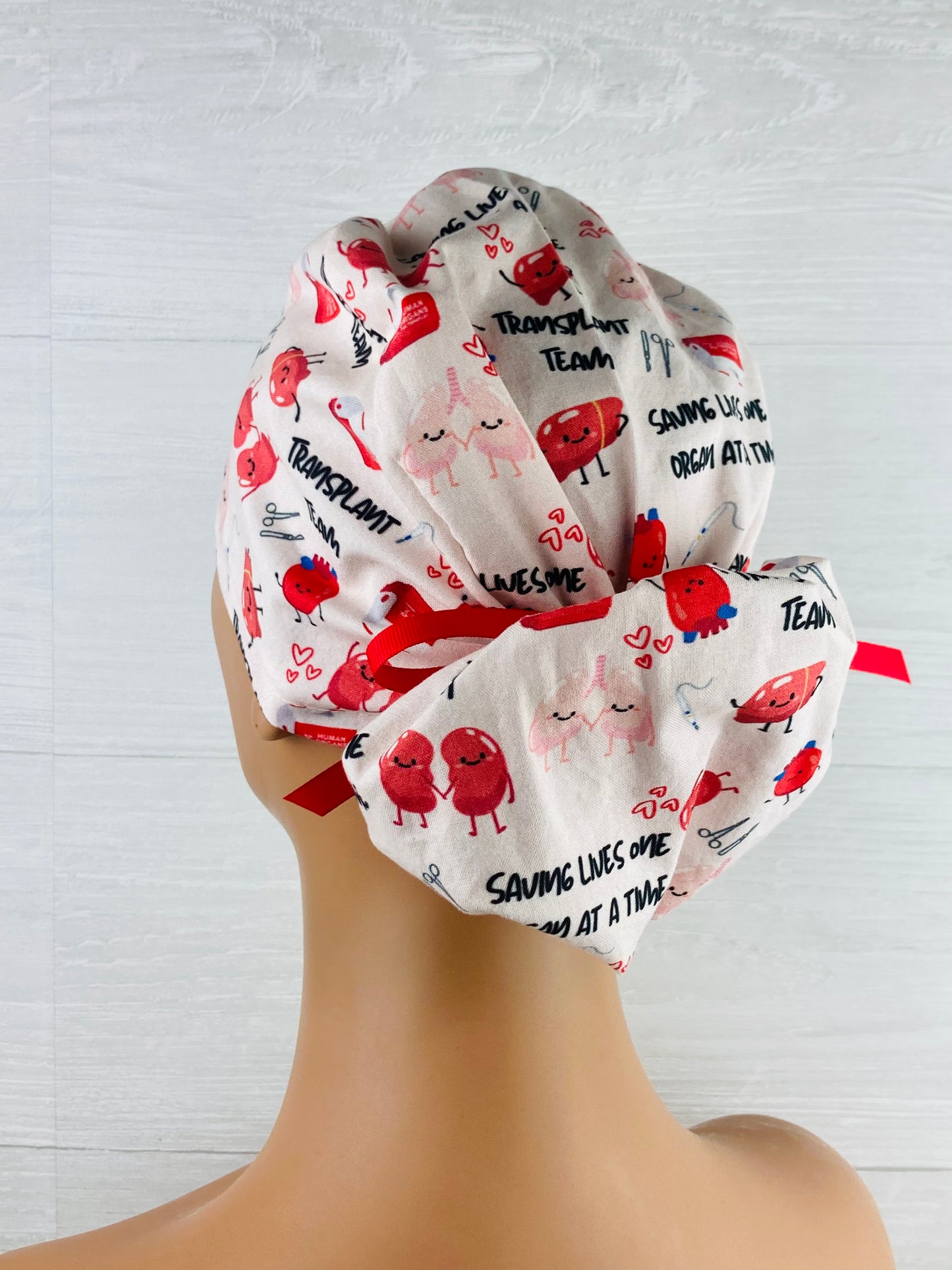 Transplant Team Ponytail Hat