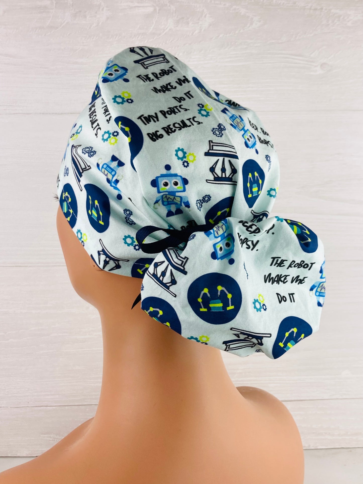 The Robot Made Me Do It Ponytail Hat