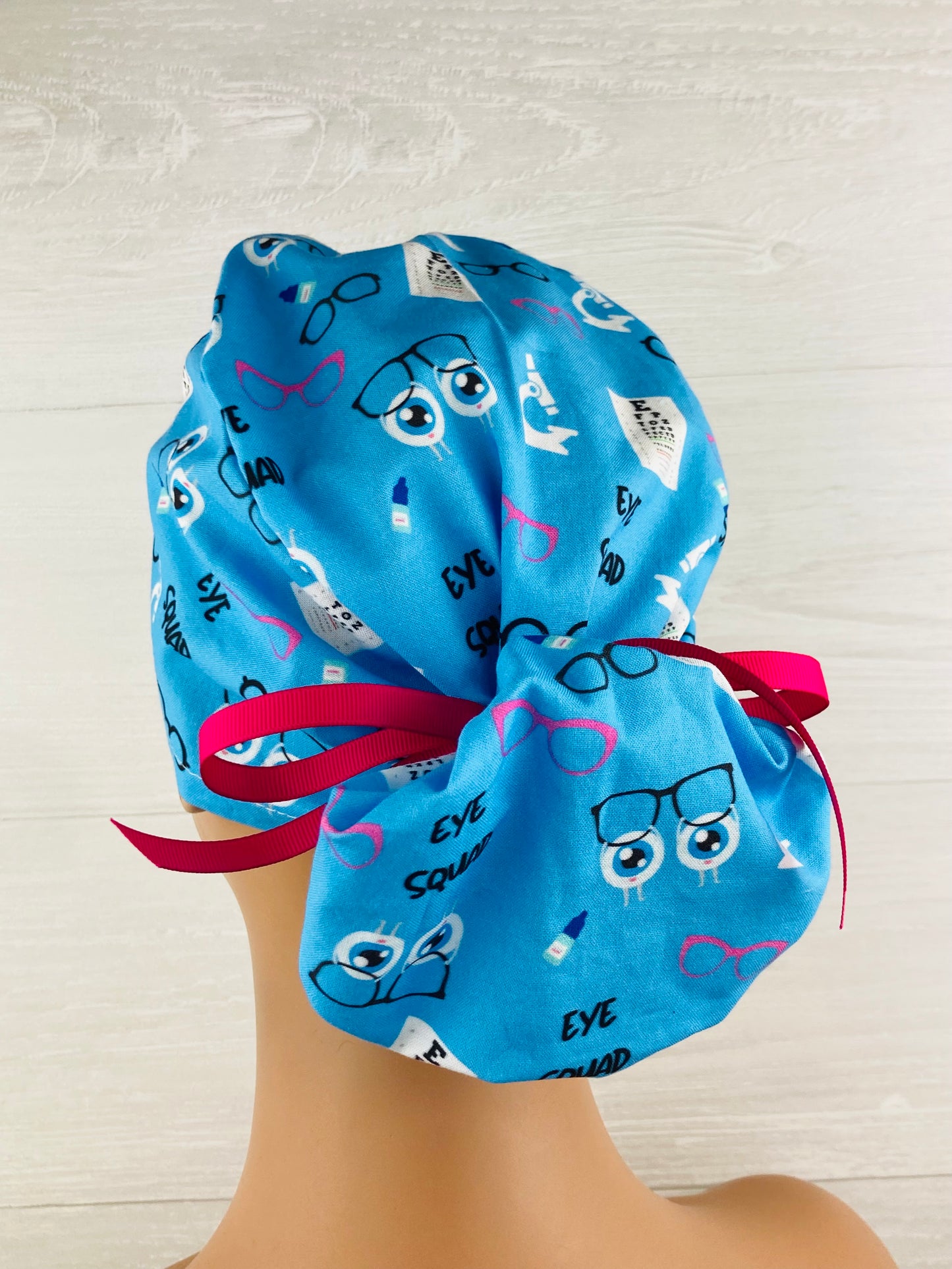 Eye Squad Ponytail Scrub Cap