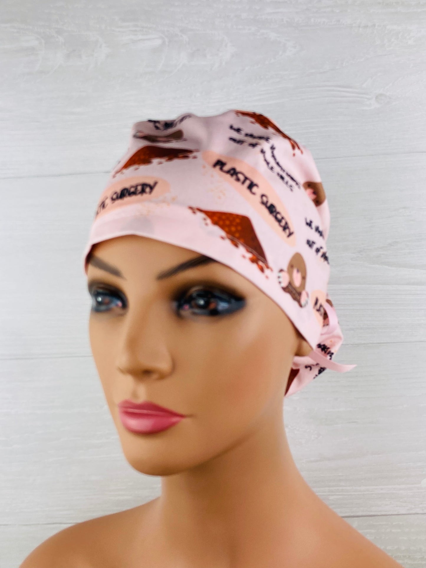 Mole Hills Ponytail Scrub Cap