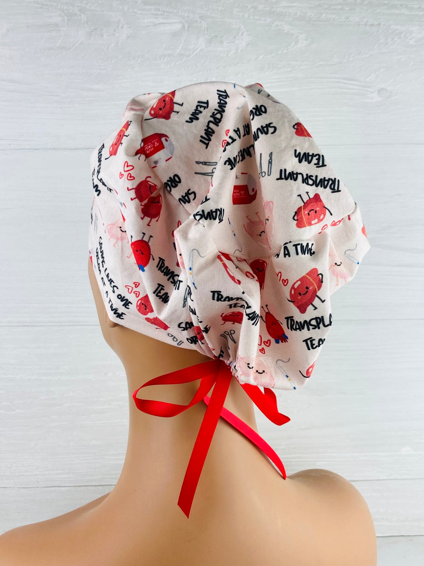 Transplant Team Tieback Hat