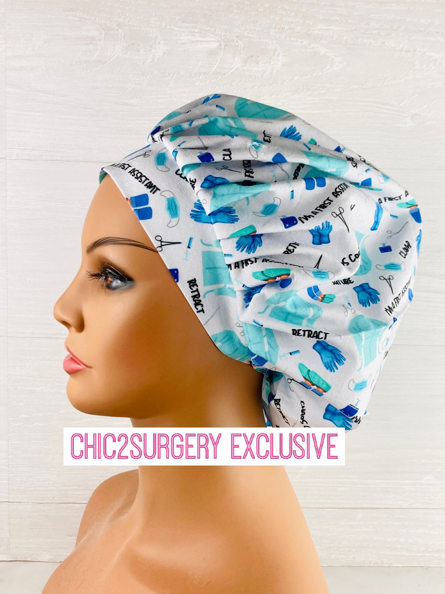 I'm a First Assistant Bouffant Scrub Cap