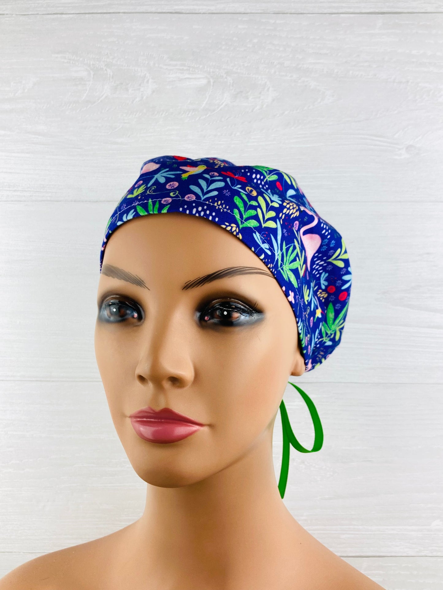 Tropical  Birds Womens Tieback Hat