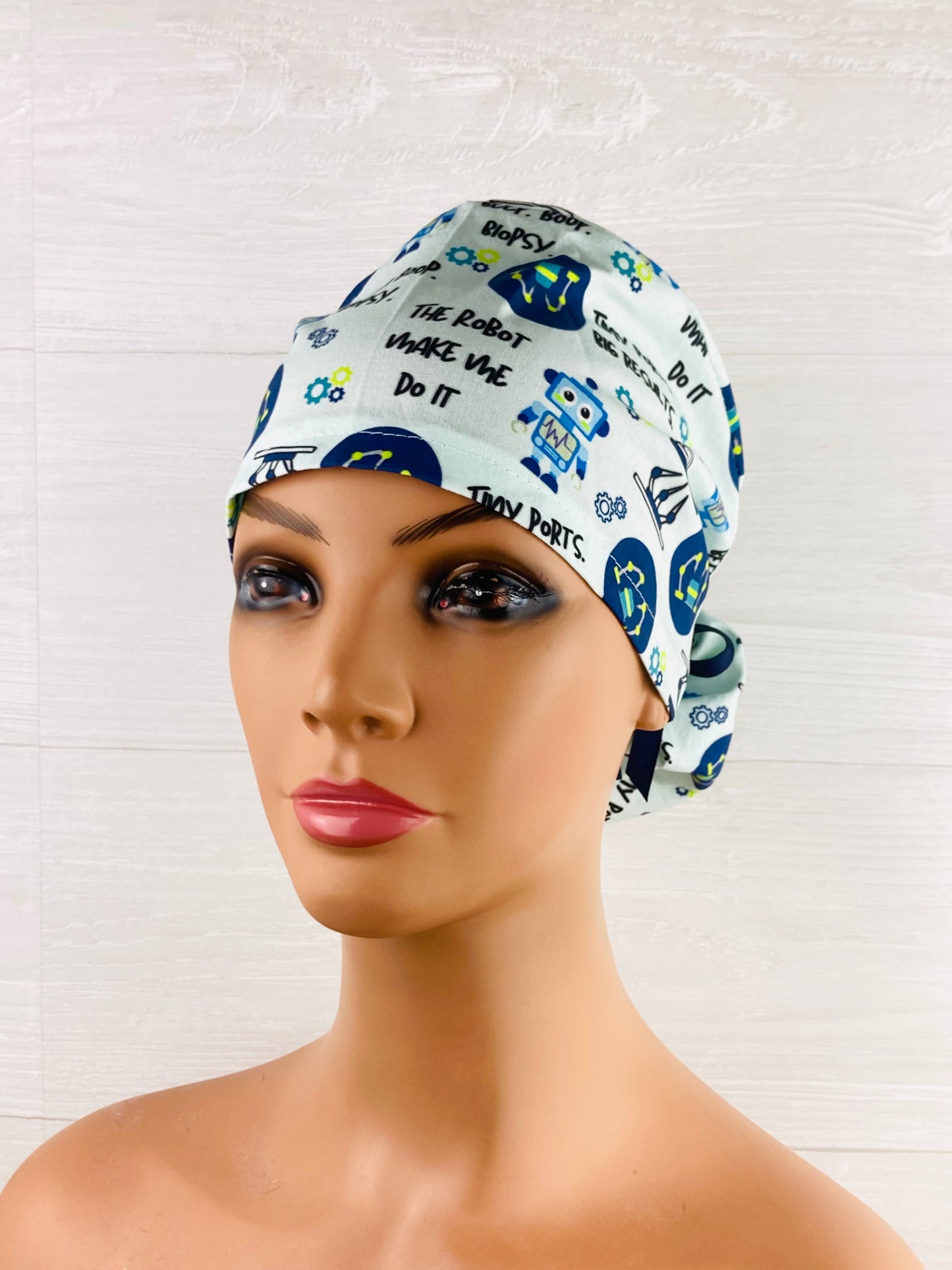 The Robot Made Me Do It Ponytail Hat