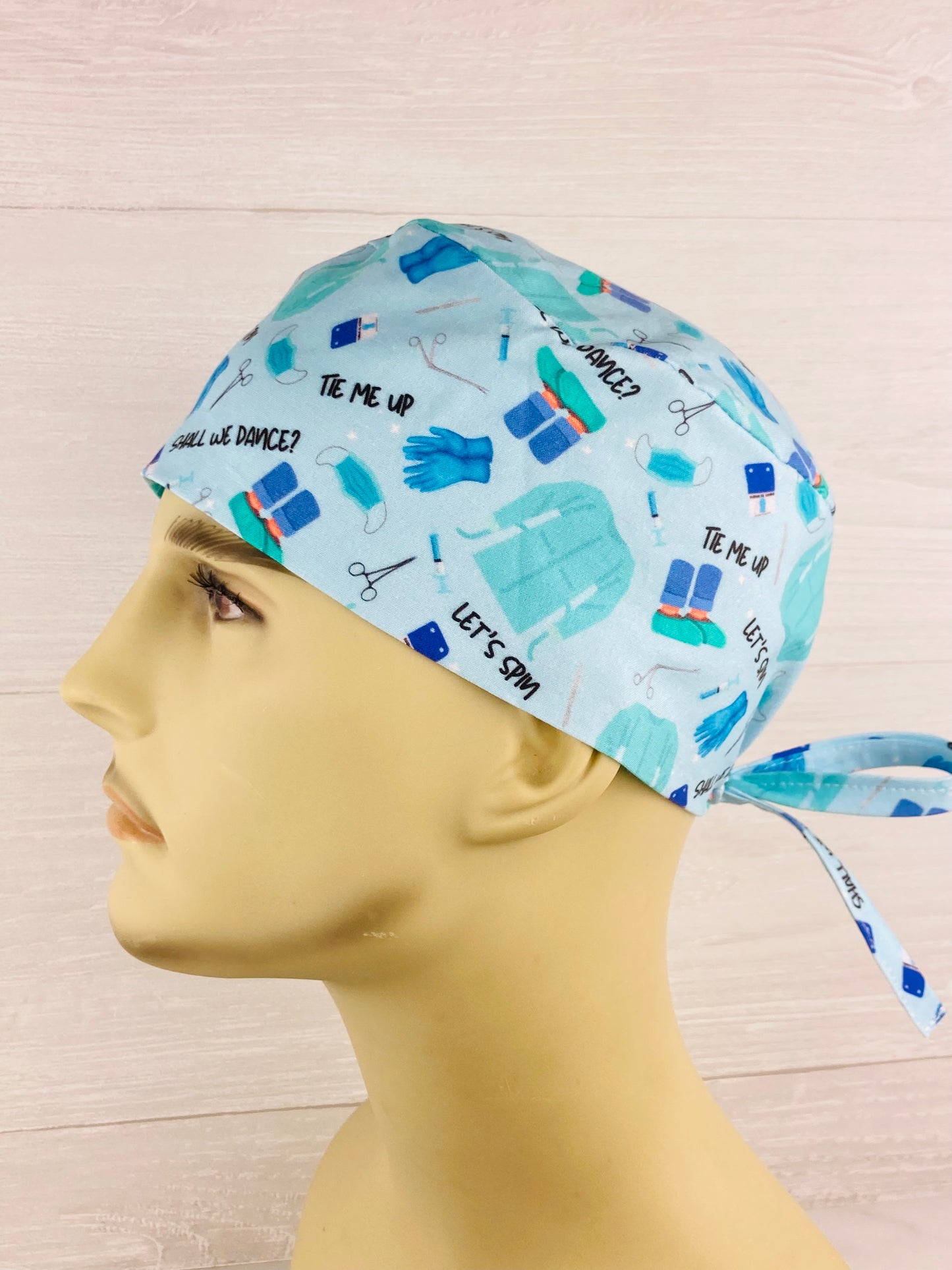 Let’s Spin Men's Scrub Hat