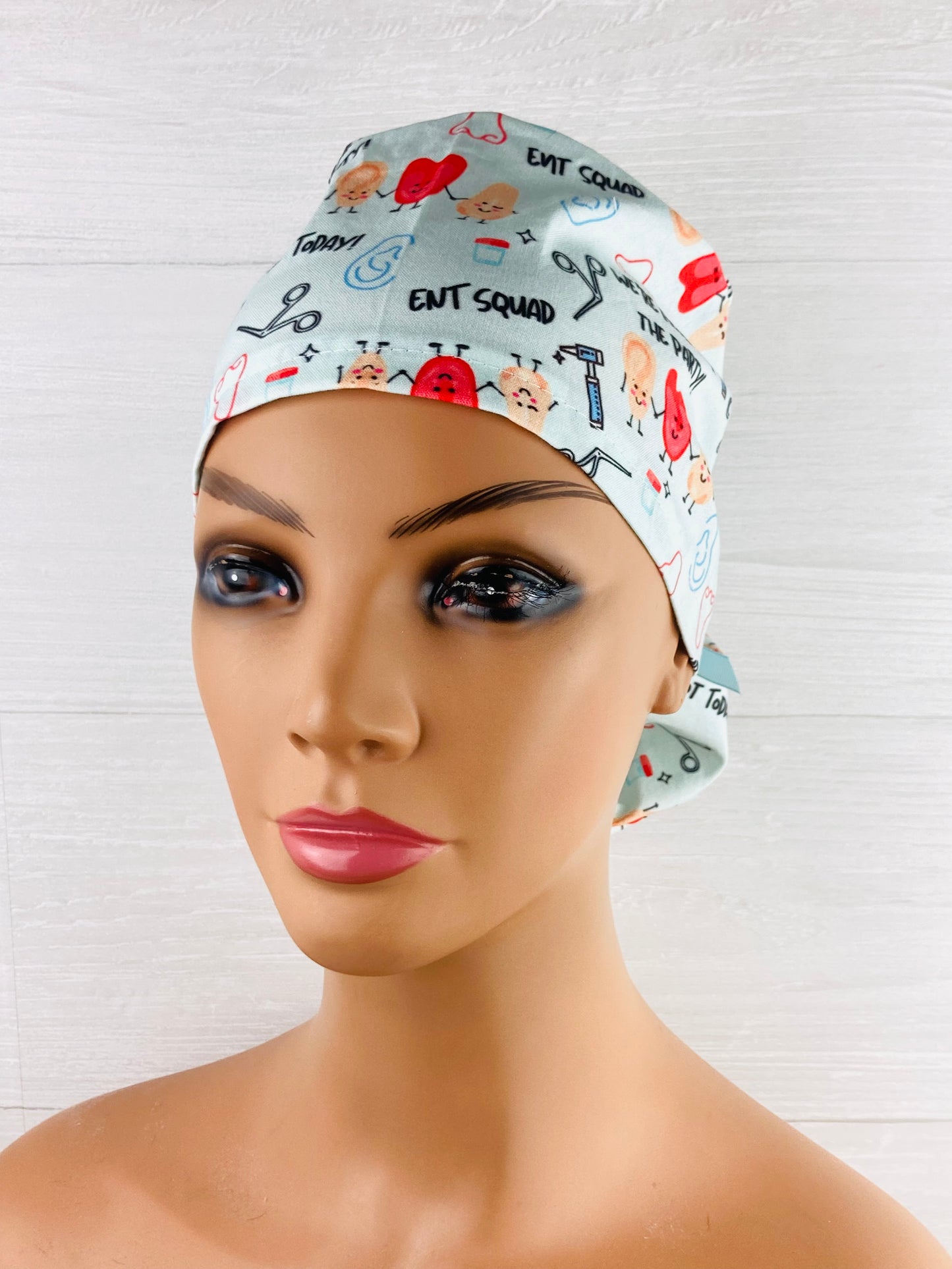 nan handmade ENT surgical scrub cap made in USA