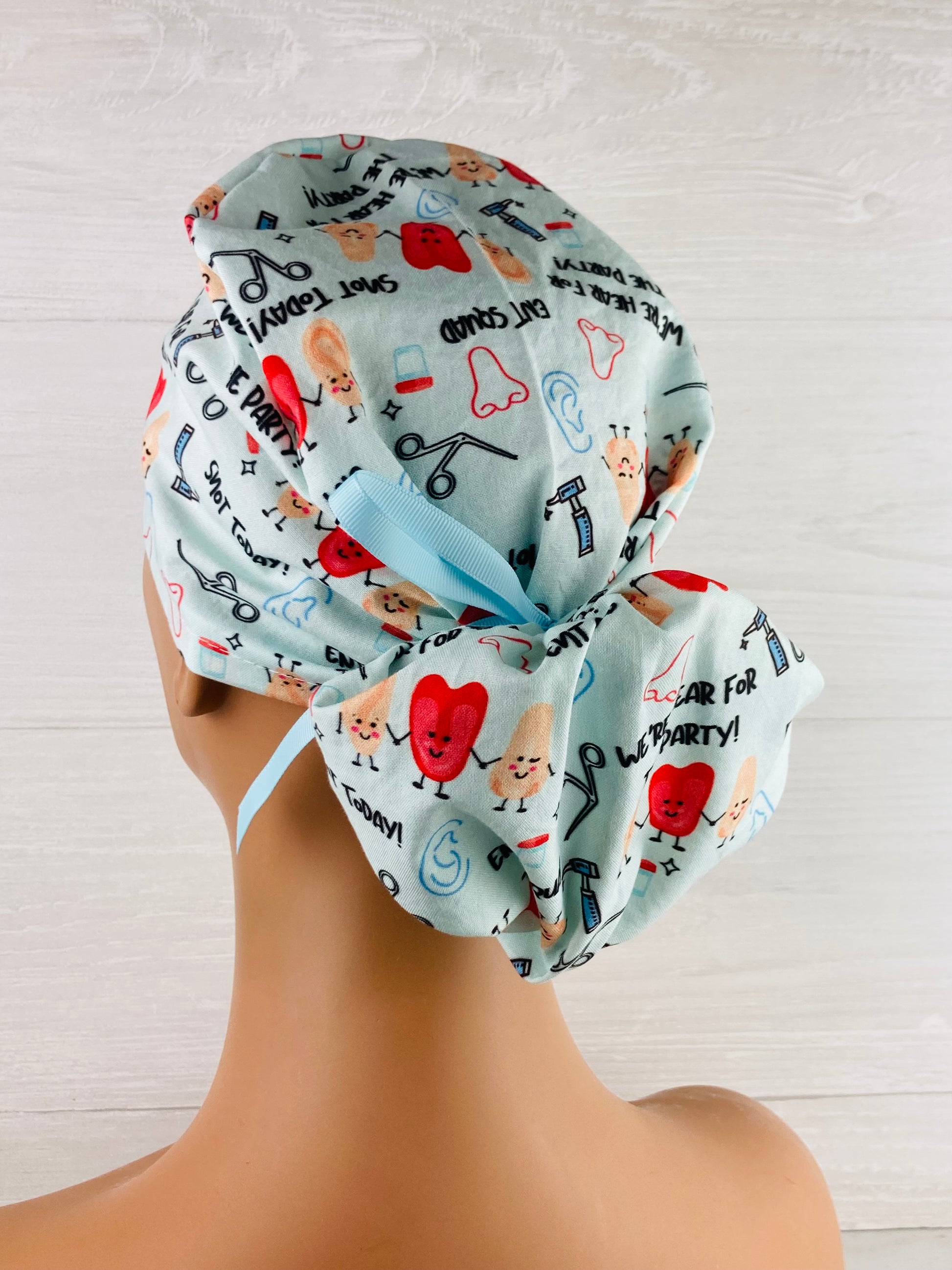 nan handmade ENT surgical scrub cap made in USA