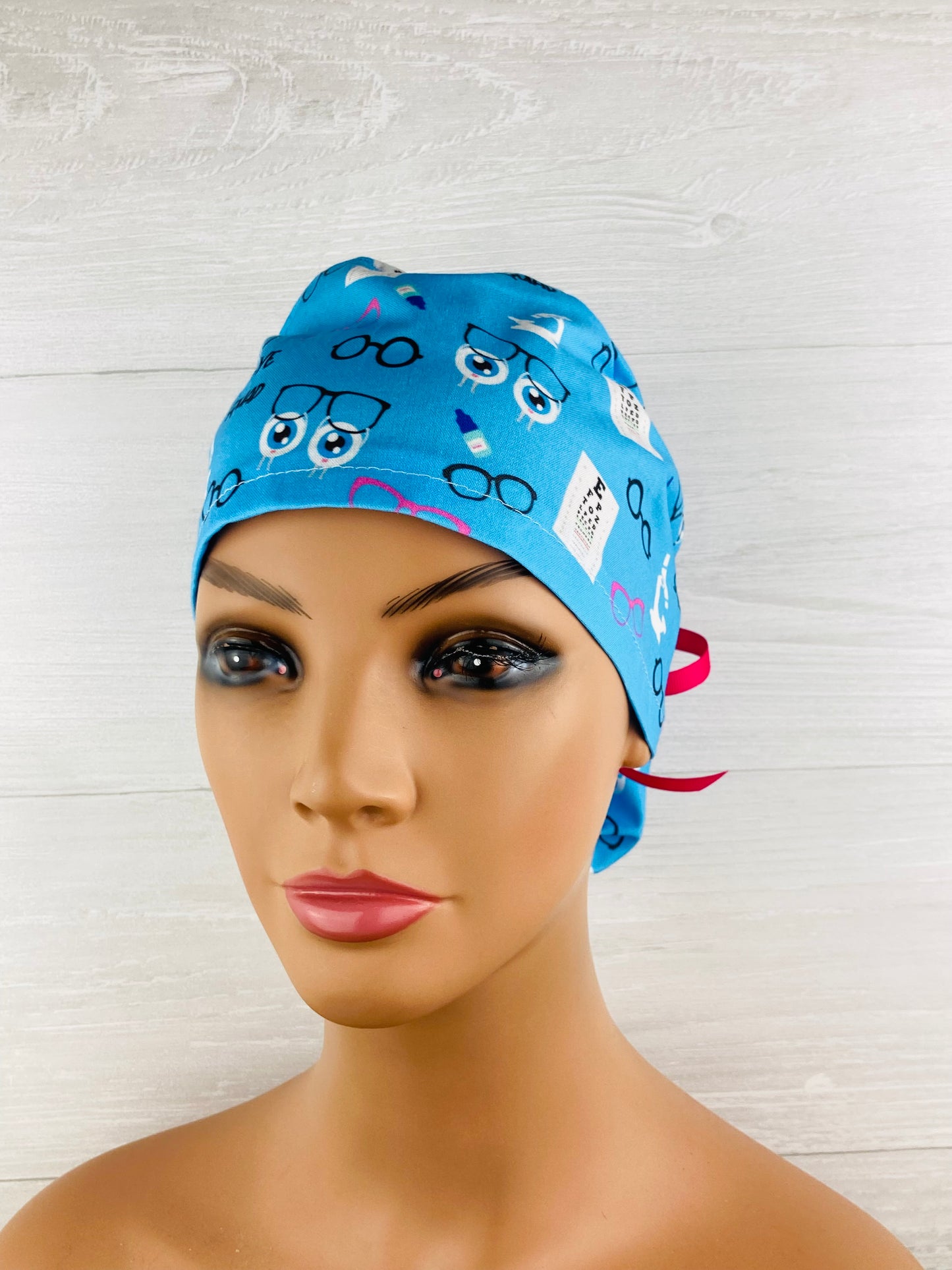 Eye Squad Ponytail Scrub Cap