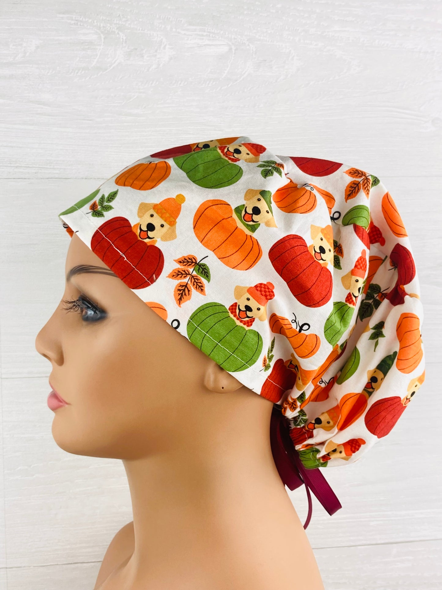 Labs and Pumpkins Women's Tieback Hat