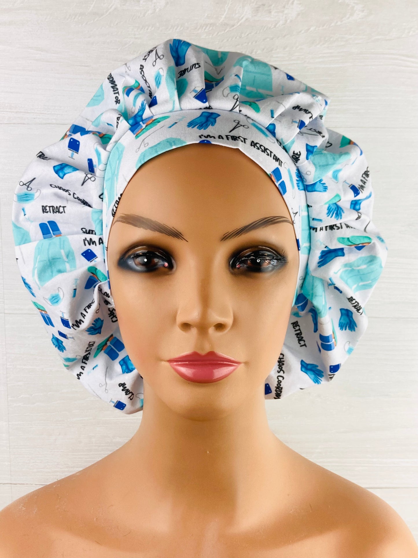 I'm a First Assistant Bouffant Scrub Cap