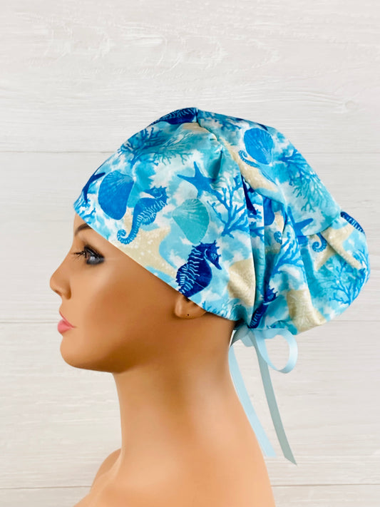 Ocean Life Women's Tieback Hat