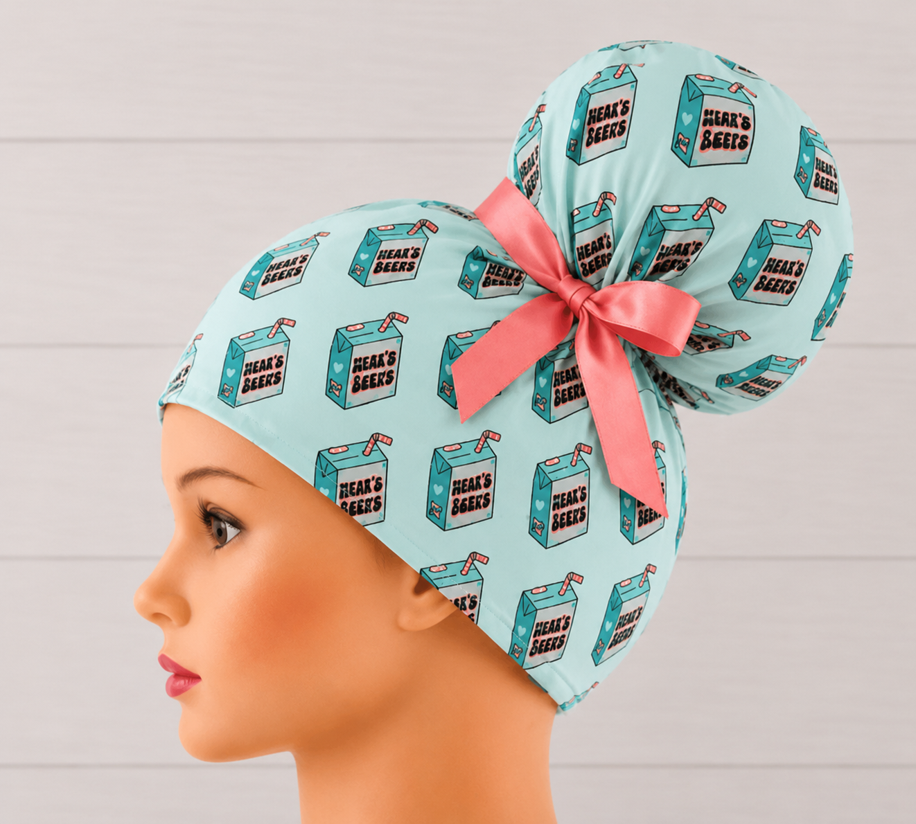 Men's Tears High Bun Scrub Cap - Chic2Surgery