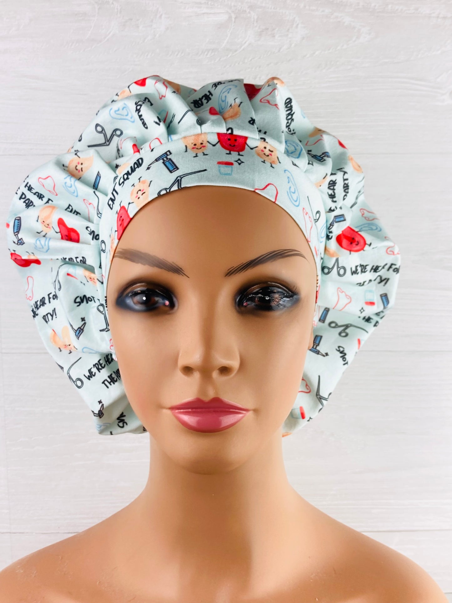 ENT Squad Bouffant Scrub Cap