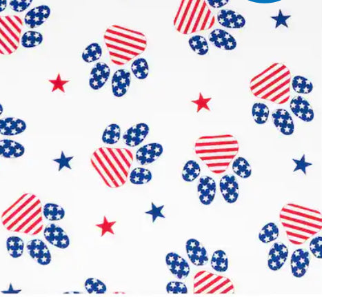 Patriotic Paws Men's Scrub Hat