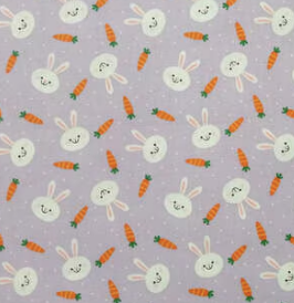 Easter Bunnies and Carrots Women's Tieback Hat