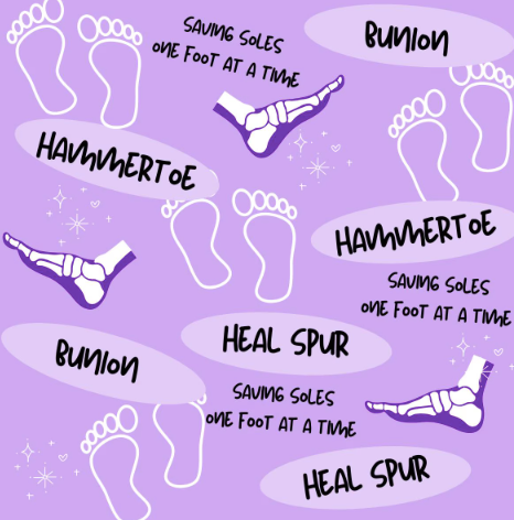Saving Lives One Sole At A Time, Podiatry High Bun Scrub Cap - Chic2Surgery