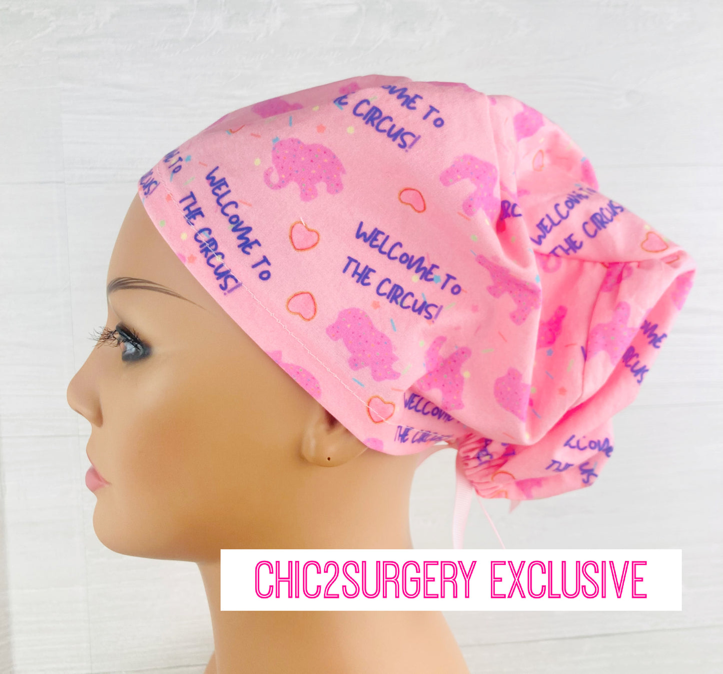 Welcome to the Circus Women's Tieback Hat