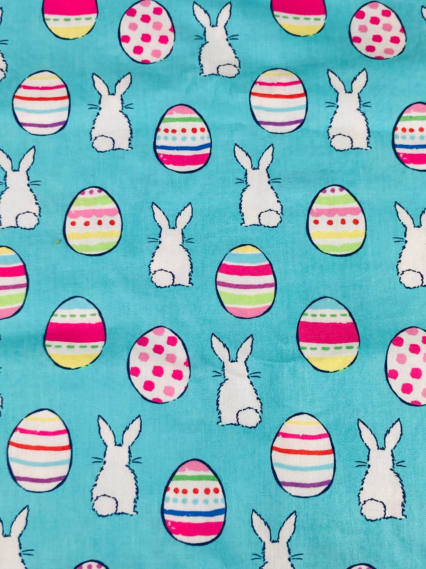 Easter Bunny Tails Bouffant Scrub Cap | Handmade Surgical Hat for Nurses
