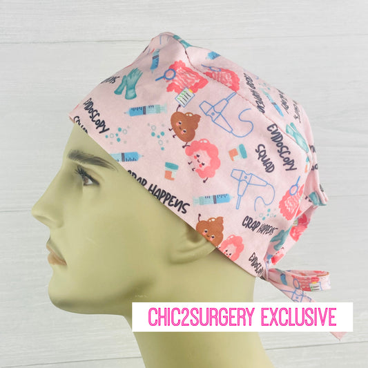 Endoscopy Squad Men's Scrub Hat