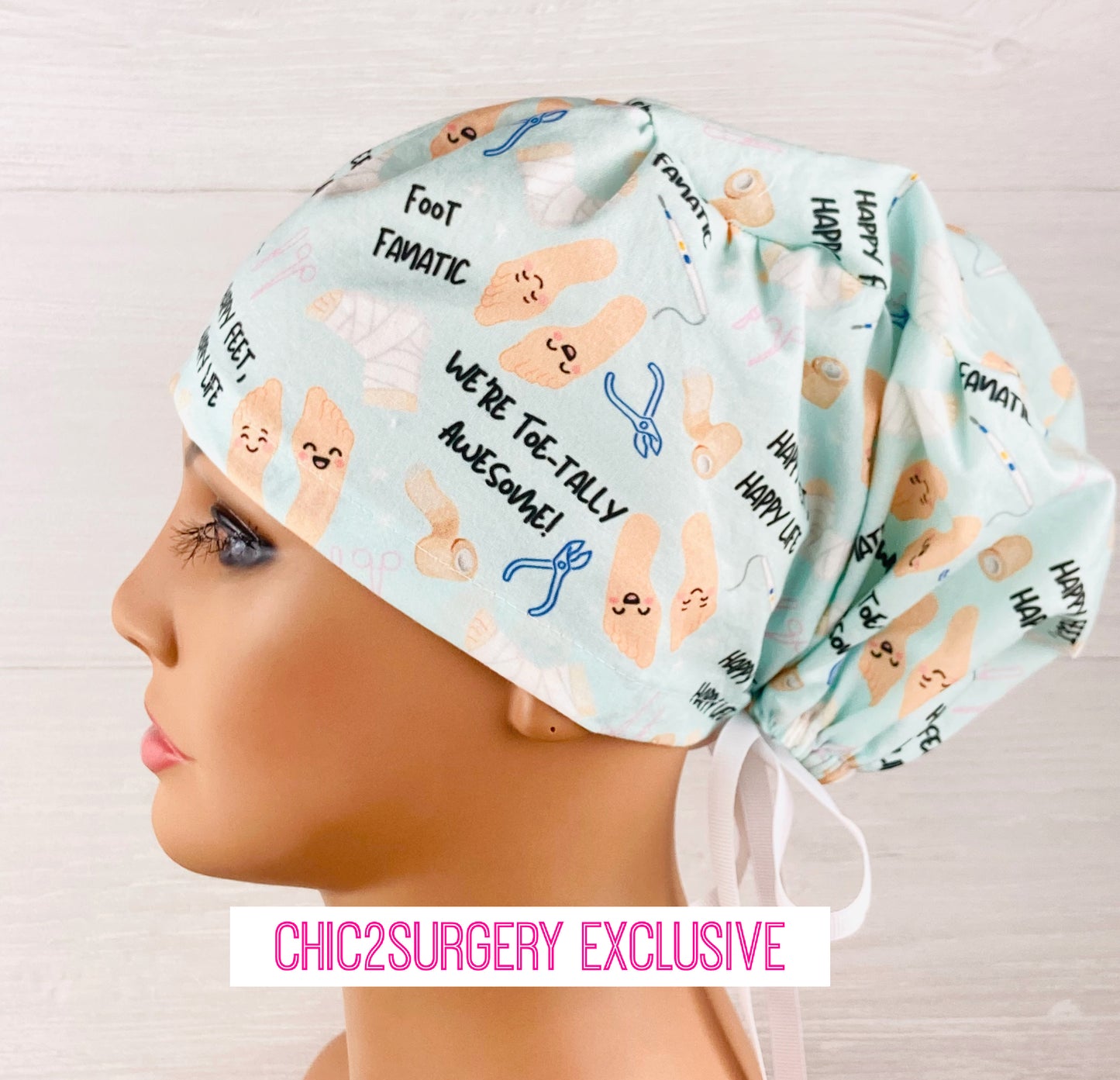 Foot Fanatic Podiatry Women's Tieback Hat