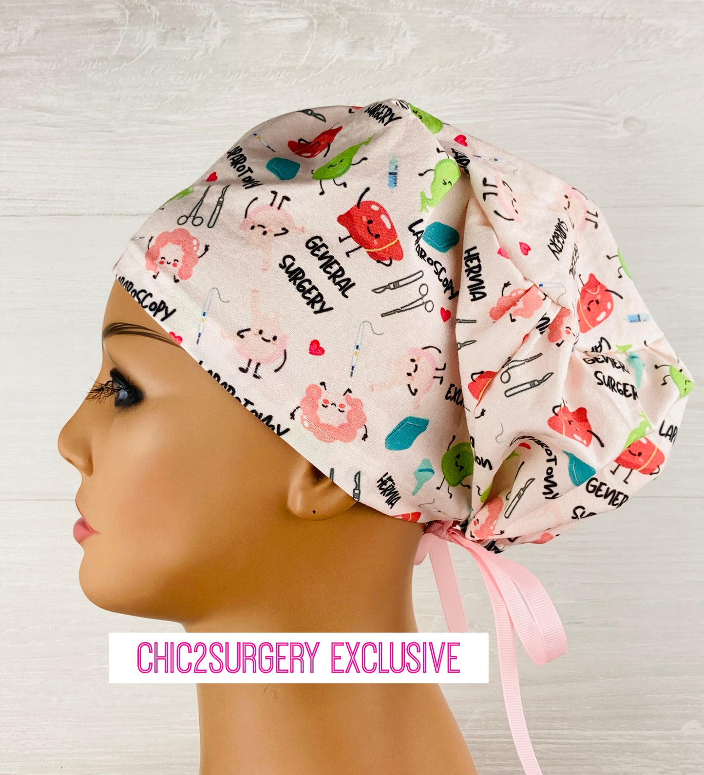 General Surgery Icons Women's Tieback Hat