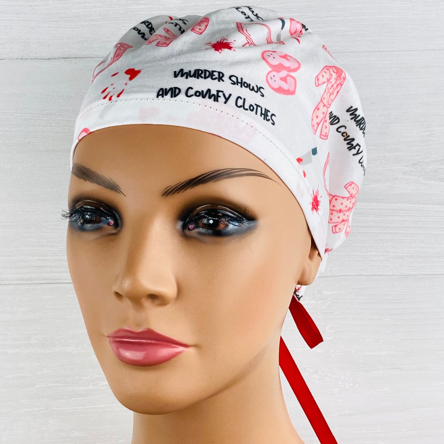 Murder Shows and Comfy Clothes Women's Tieback Hat