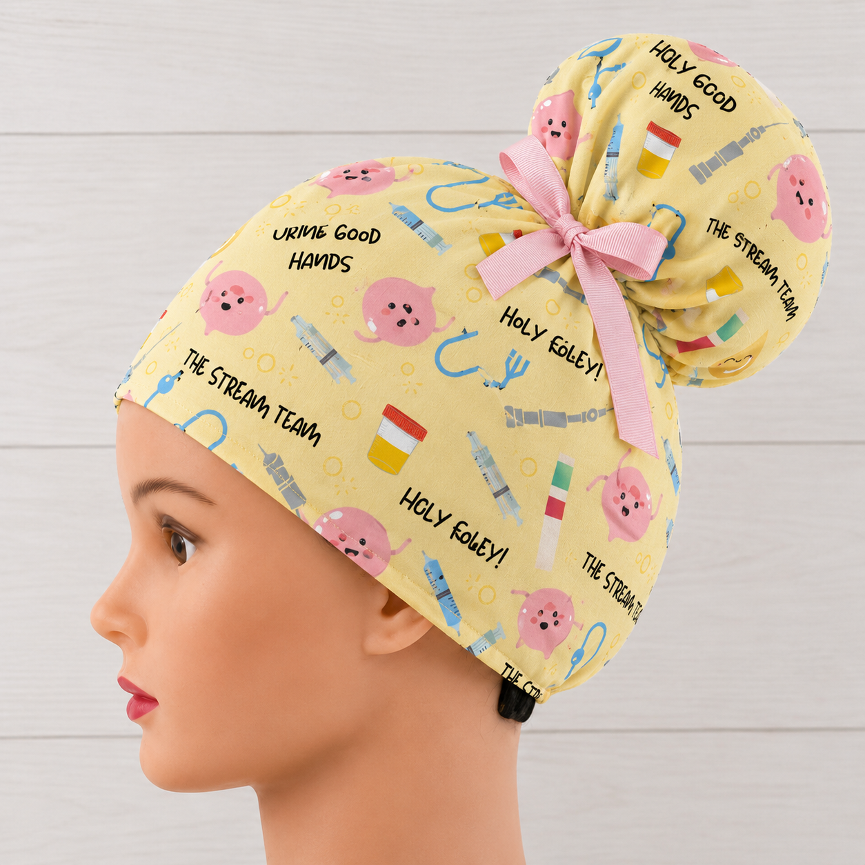 Stream Team Urology High Bun Scrub Cap - Chic2Surgery