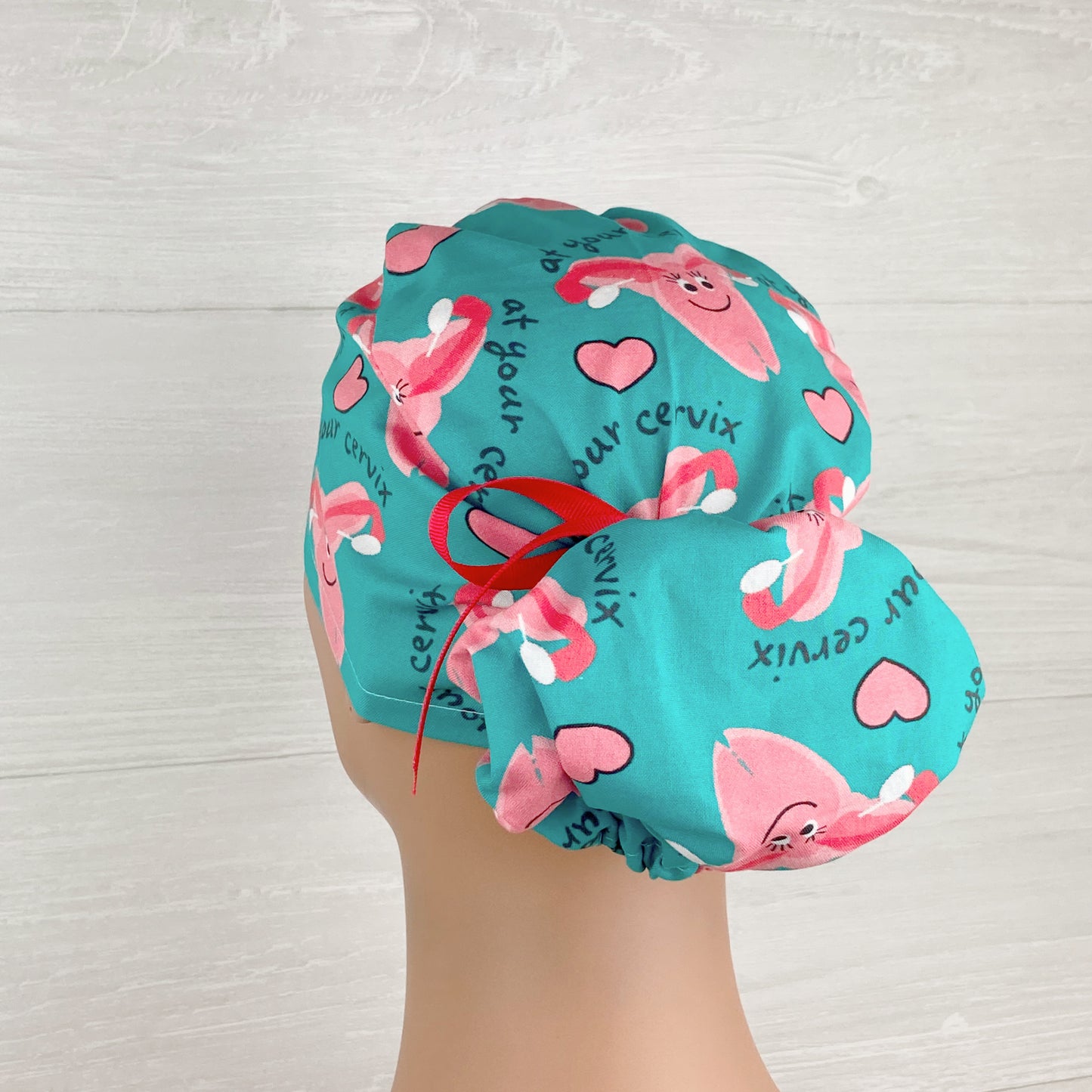 At Your Cervix Ponytail Scrub Hat