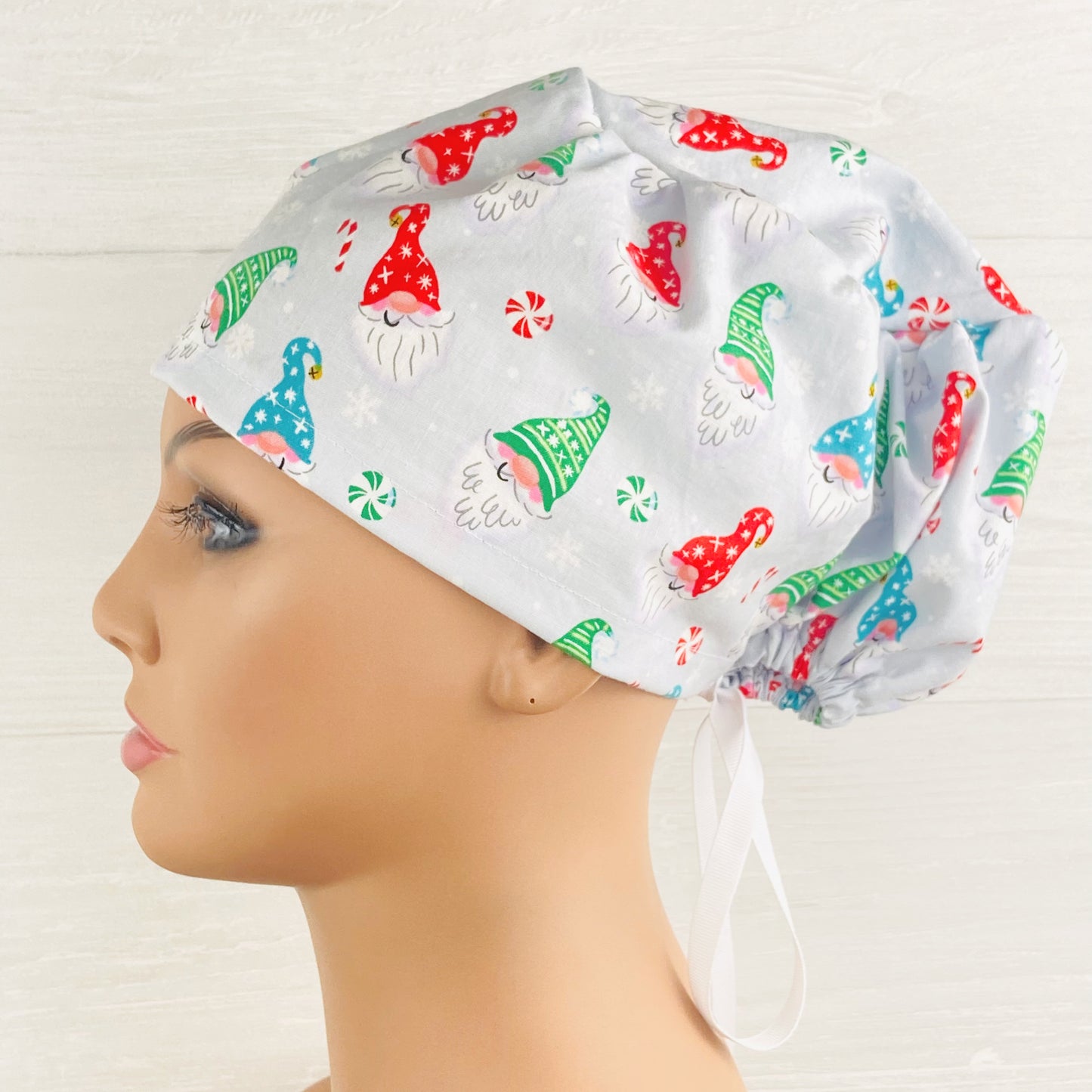 Gnome and Peppermints Women's Tieback Hat