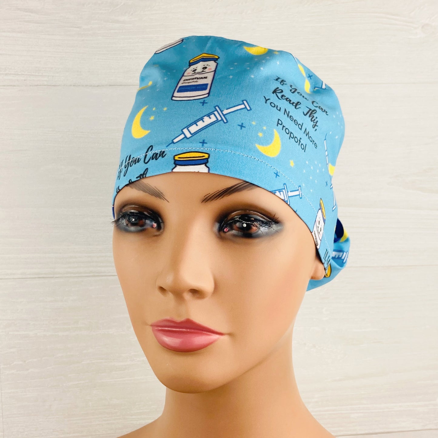 If You Can Read This, You Need More Propofol Ponytail Scrub Hat