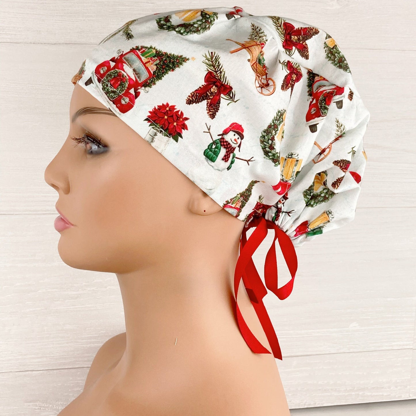 Christmas Icons Women's Tieback Hat