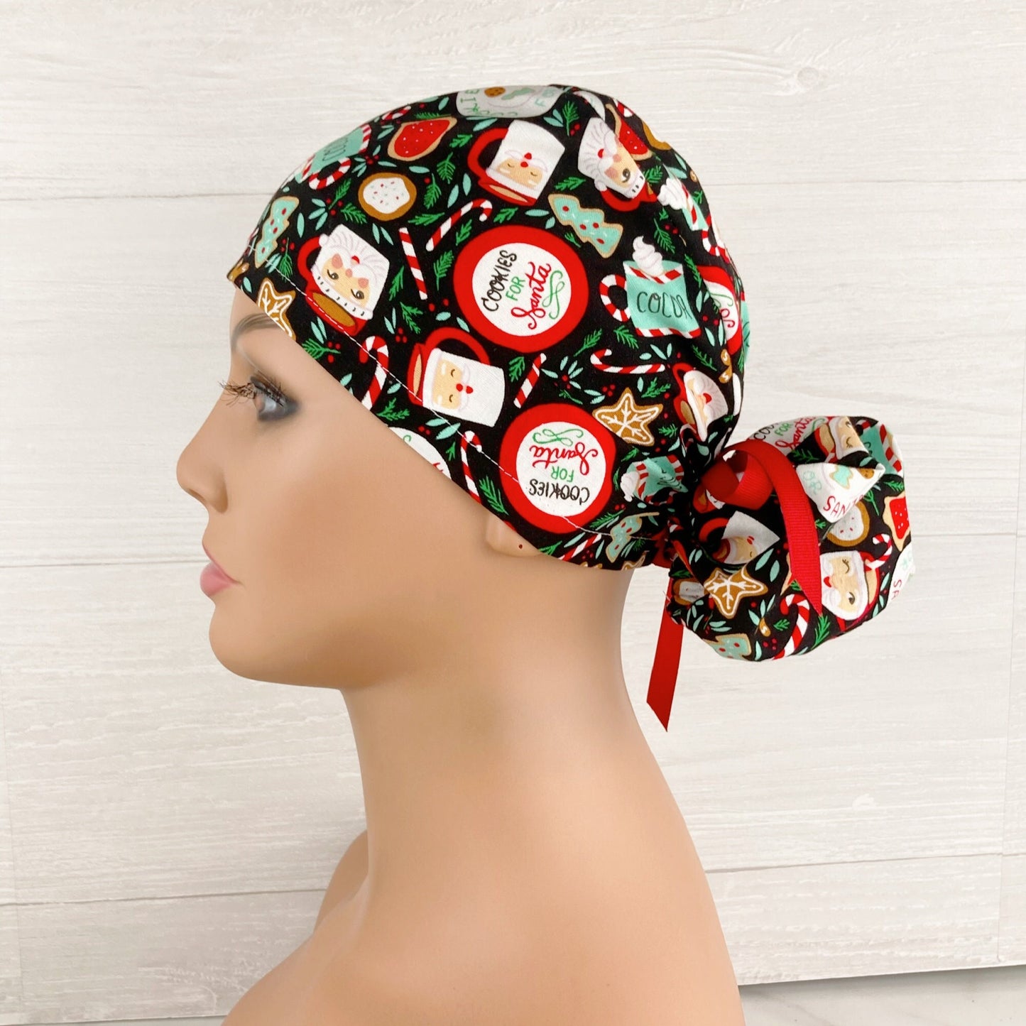 Cookies and Cocoa Ponytail Hat
