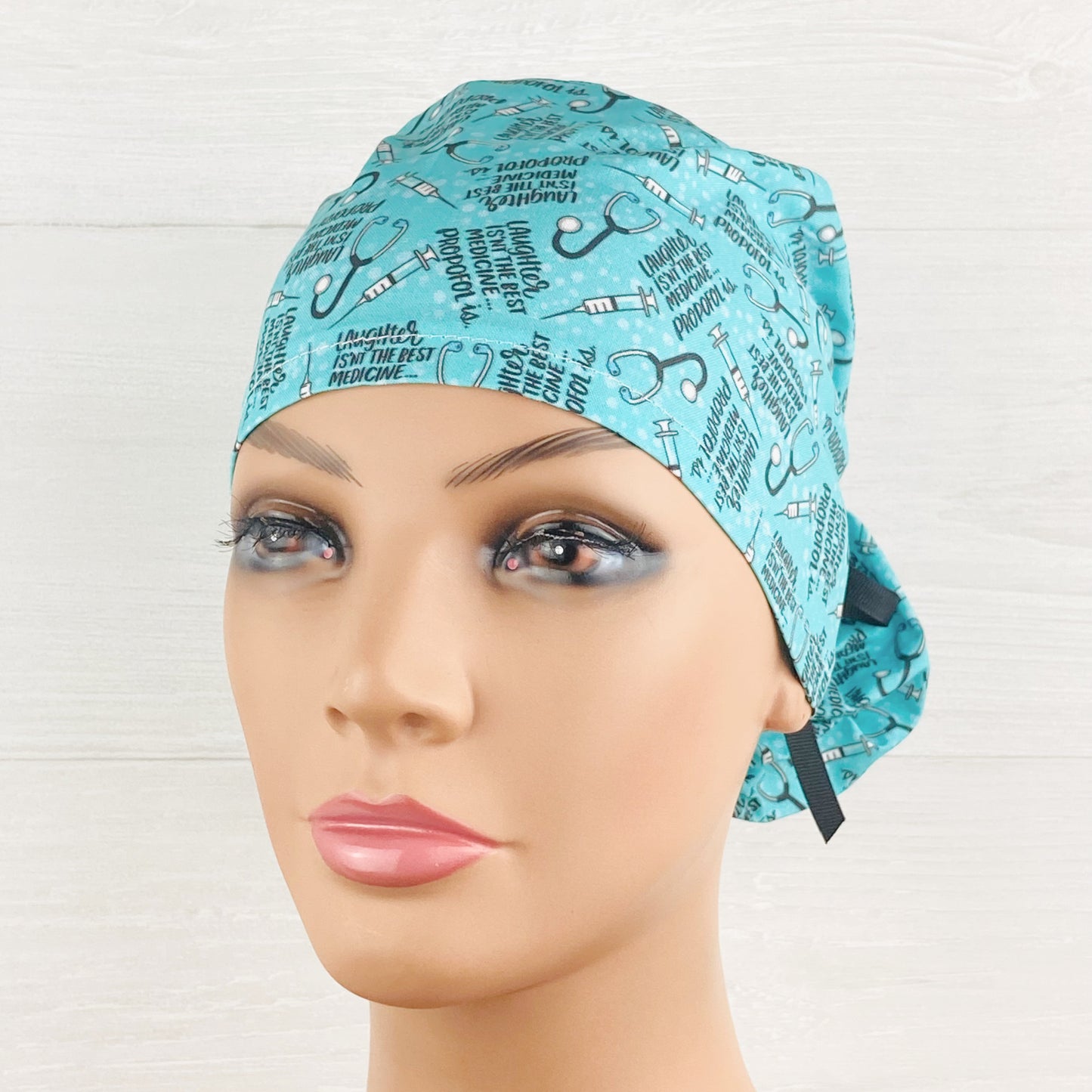 Laughter Isn't The Best Medicine, Propofol Is Ponytail Scrub Hat