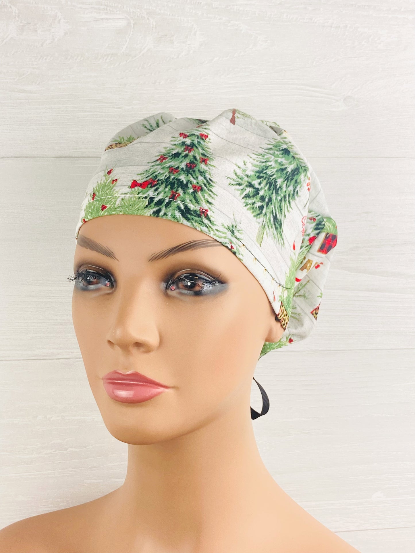 Christmas Tree Farm Women's Tieback Hat